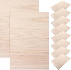 10PCS Karate Breaking Boards,Wood Martial Arts Boards Professional Taekwondo Board for Taekwondo Karate Practice - 0. 3cm
