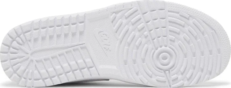 Air Jordan 1 Low Golf White Crocodile Cleats, white