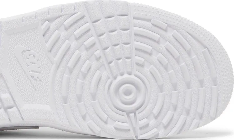 Air Jordan 1 Low Golf White Crocodile Cleats, white