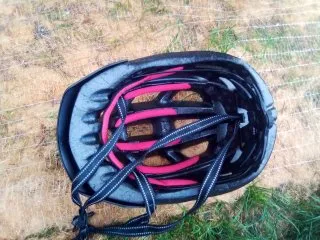 Bontrager Bicycle Helmet with Visor for Mountain/Road Bikes Used
