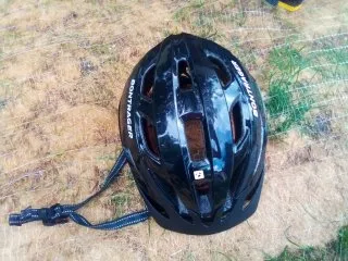 Bontrager Bicycle Helmet with Visor for Mountain/Road Bikes Used