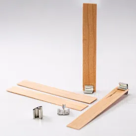 Crackling Single Ply Wood Wick - Extra Large .75" x 5"
