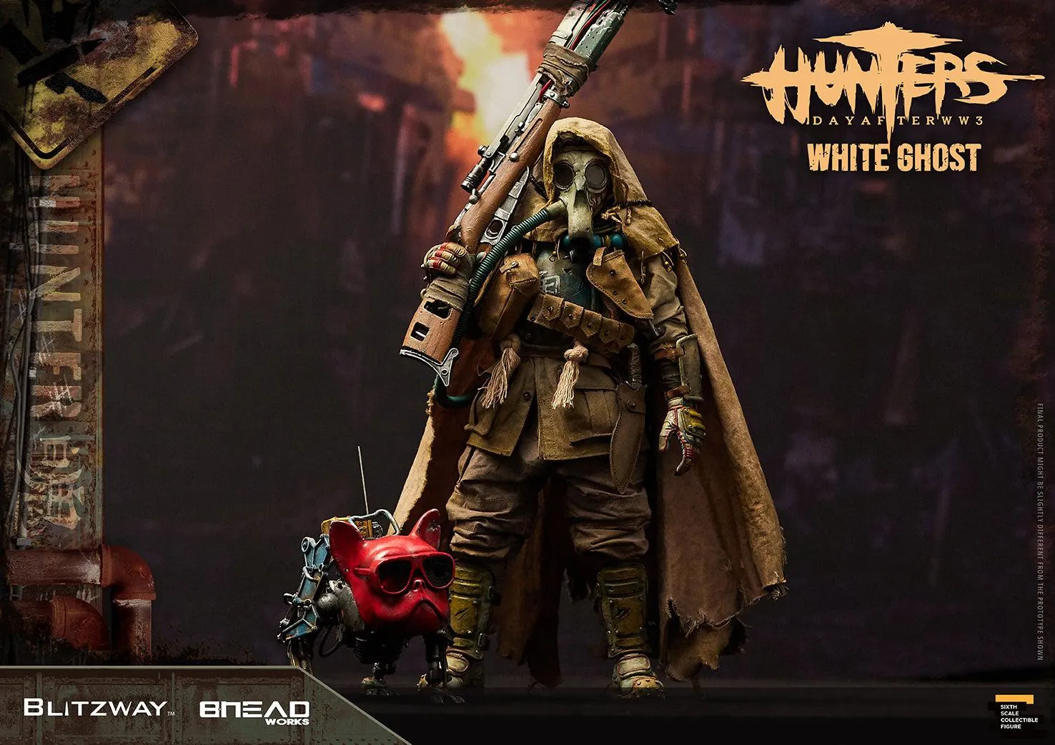 HUNTERS: Day After WWIII - White Ghost 1/6 Scale Action Figure