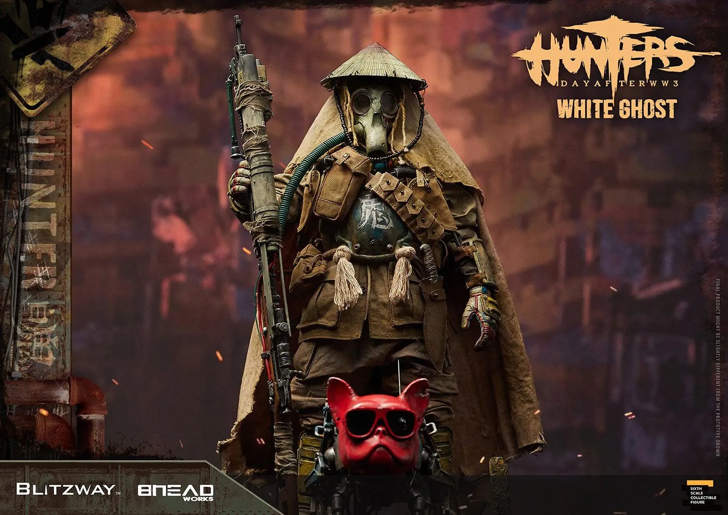 HUNTERS: Day After WWIII - White Ghost 1/6 Scale Action Figure