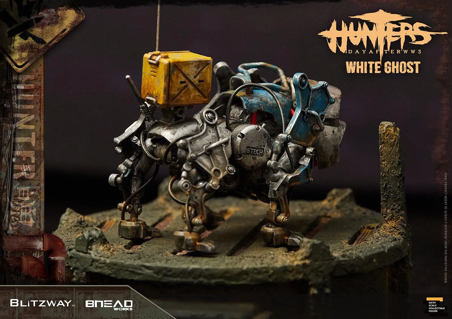 HUNTERS: Day After WWIII - White Ghost 1/6 Scale Action Figure