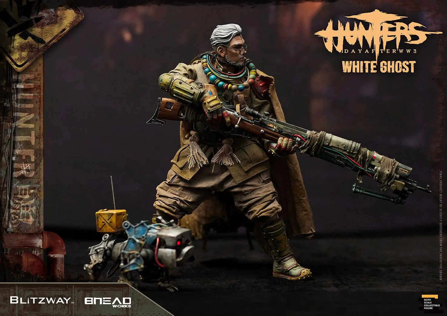 HUNTERS: Day After WWIII - White Ghost 1/6 Scale Action Figure