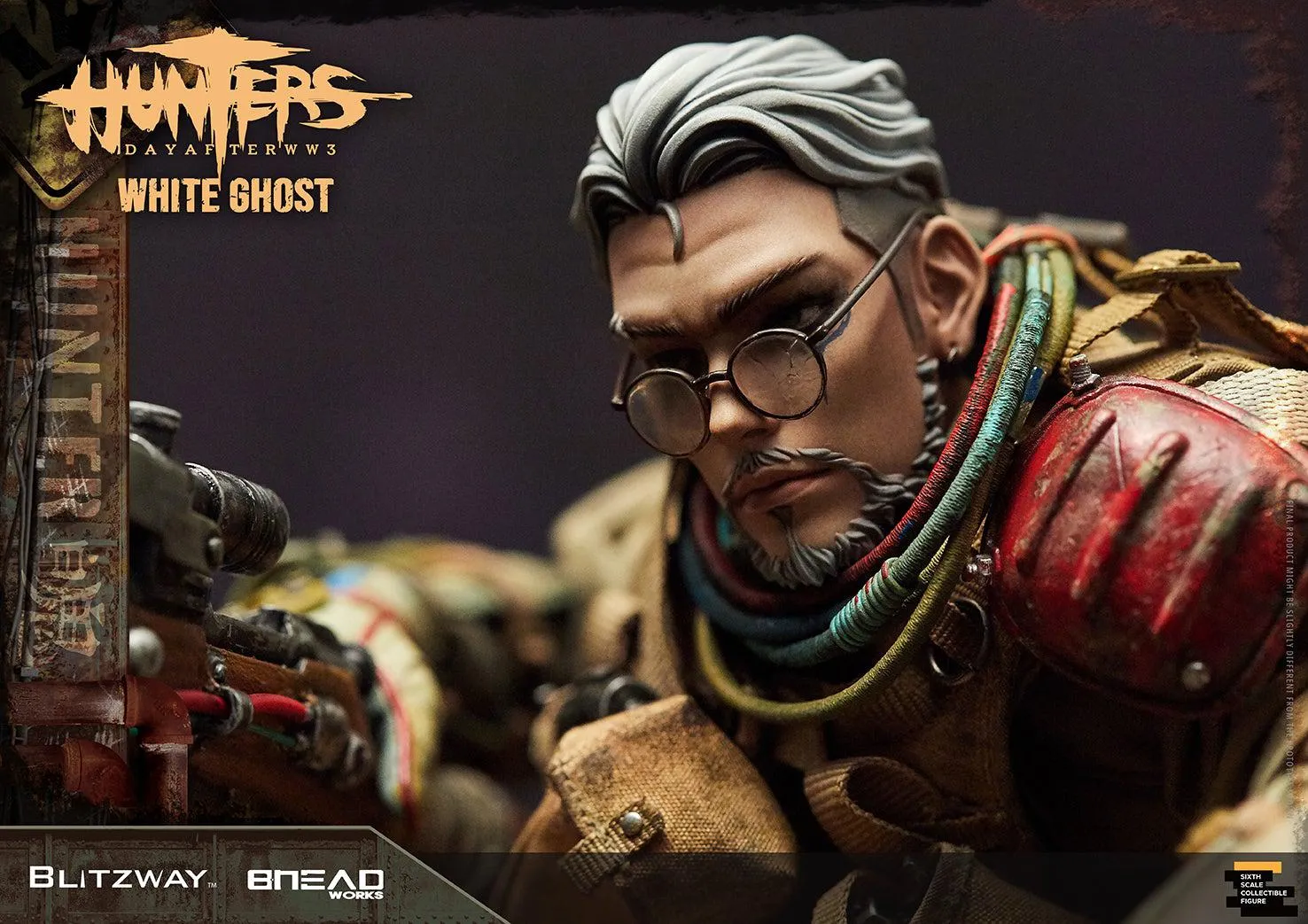 HUNTERS: Day After WWIII - White Ghost 1/6 Scale Action Figure