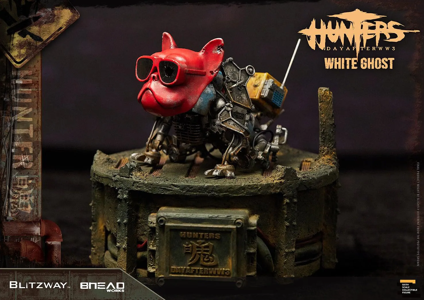 HUNTERS: Day After WWIII - White Ghost 1/6 Scale Action Figure