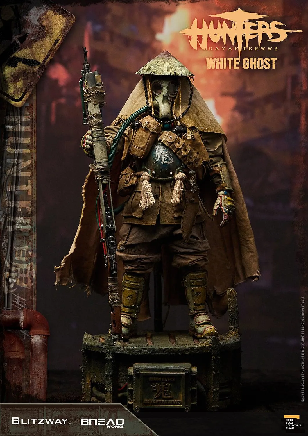 HUNTERS: Day After WWIII - White Ghost 1/6 Scale Action Figure