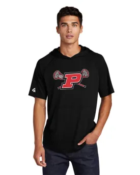 Plainedge Lax Tri-Blend Wicking Short Sleeve Hoodie