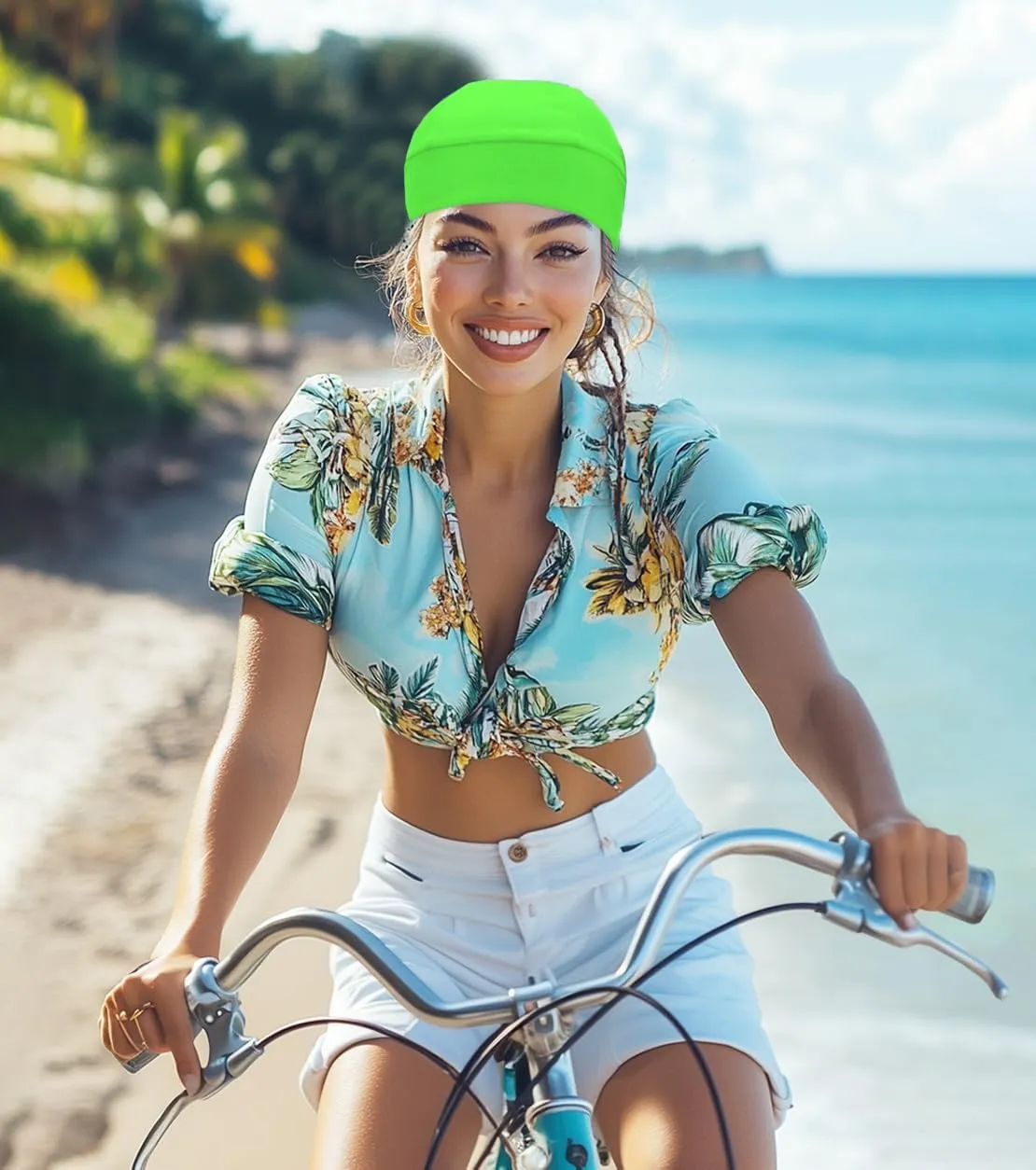 Sweat Wicking Do Rags Skull Caps, Cooling Hip Hop Hat, Beanie Durag Motorcycle Head Wrap Doo Rag Liner for Men Women