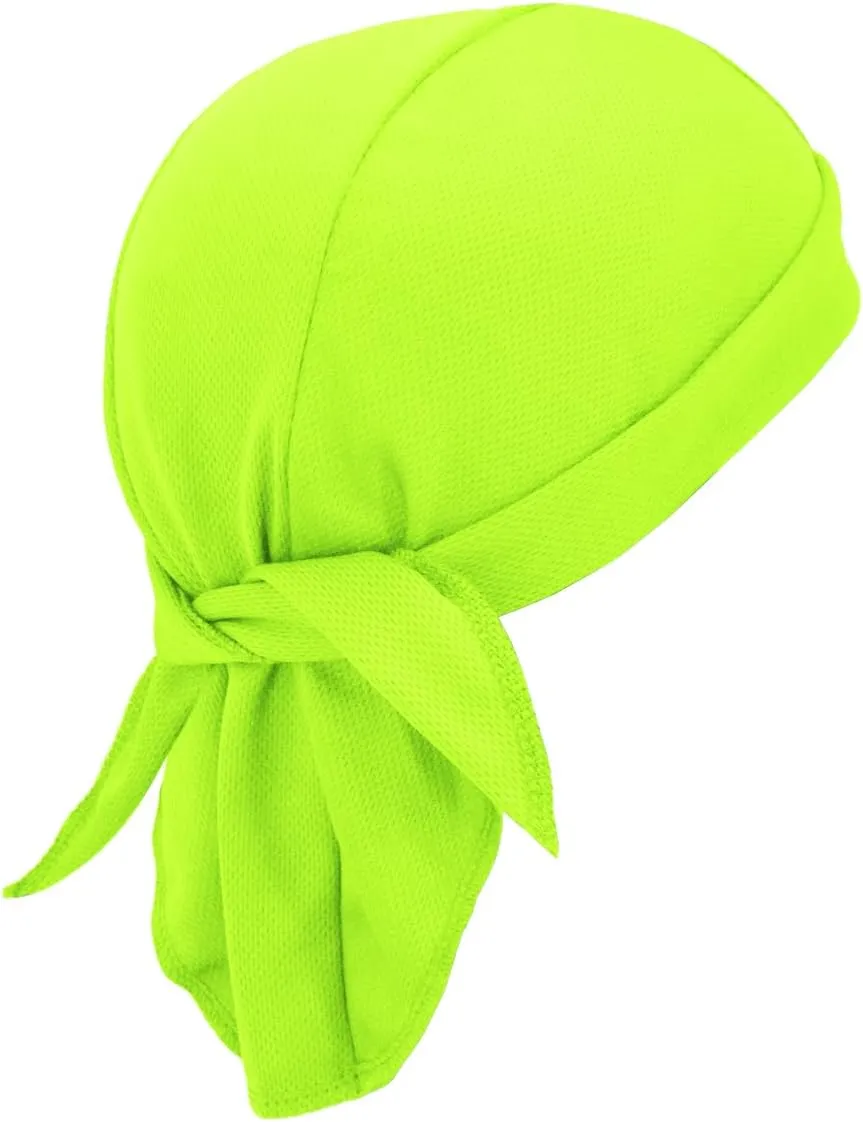 Sweat Wicking Do Rags Skull Caps, Cooling Hip Hop Hat, Beanie Durag Motorcycle Head Wrap Doo Rag Liner for Men Women